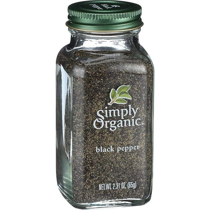 Simply Organic Ground Black Pepper Spice